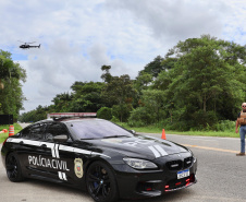  Forças de segurança fazem operação integrada nas rodovias do Litoral 