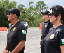  Forças de segurança fazem operação integrada nas rodovias do Litoral 