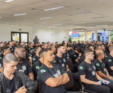 Futuros policiais penais participam de capacitação promovida pela CGE