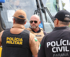  Forças de segurança fazem operação integrada nas rodovias do Litoral 