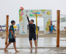 Praia com chuva: Corpo de Bombeiros reforça cuidados aos veranistas