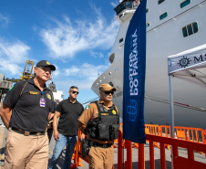 Segurança é mais um diferencial de Paranaguá para receber navios de cruzeiro
