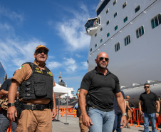 Segurança é mais um diferencial de Paranaguá para receber navios de cruzeiro