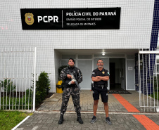 PCPR e PMPR elucidam morte em Matinhos e prendem suspeito em menos de 24h