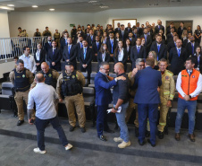 103 policiais civis iniciam formação com palestra sobre integração das forças de segurança