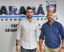Secretário Hudson recebe secretário de Recursos Humanos e de Gestão Pública de Londrina