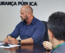 Secretário Hudson recebe secretário de Recursos Humanos e de Gestão Pública de Londrina