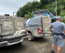 Forças de Segurança realizam ação integrada em Guaraqueçaba para reforçar segurança 