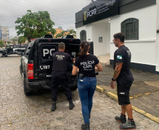 Operação da PCPR mira organização criminosa envolvida em homicídios e tráfico