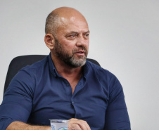 Secretário Hudson se reúne com prefeito de Colombo 