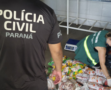  PCPR e Vigilância Sanitária apreendem 161 quilos de carne em Pontal do Paraná