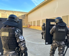 Polícia Penal realiza operação simultânea em sete unidades do Complexo Penitenciário de Piraquara