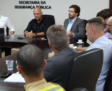 Secretário recebe prefeito de Londrina 