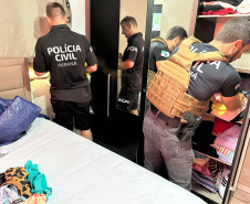 PCPR deflagra operação contra tráfico de drogas em Antonina e Curitiba