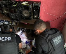 Operação da PCPR mira grupo especializado em furtos de veículos e outros crimes