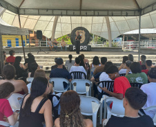 Ação conjunta das forças de segurança promove palestras e segurança em Guaraqueçaba