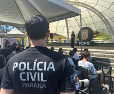 Ação conjunta das forças de segurança promove palestras e segurança em Guaraqueçaba