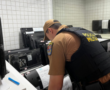 PCPR e PMPR apreendem mais de 100 TVs provenientes de estelionato em Matinhos