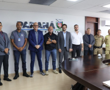 Secretário recebe prefeito de Londrina 