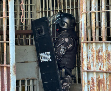Polícia Penal realiza operação simultânea em sete unidades do Complexo Penitenciário de Piraquara