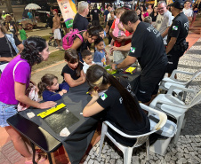Delegacia Móvel da PCPR é ponto de referência nos eventos do Verão Maior Paraná