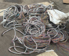  Operação da PCPR com Guarda Municipal contra furtos de fios de cobre prende 6 em Curitiba