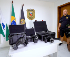 Do papel para tablets em 8K: novos equipamentos da PCPR revelam todas as digitais de crimes