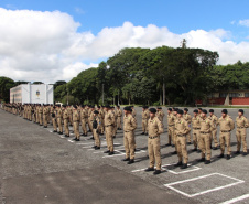 Polícia Militar do Paraná realiza solenidade de troca de comando na academia Policial Militar do Guatupê