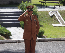 Polícia Militar do Paraná realiza solenidade de troca de comando na academia Policial Militar do Guatupê