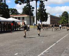 Polícia Militar do Paraná realiza solenidade de troca de comando na academia Policial Militar do Guatupê