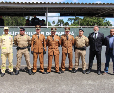 Polícia Militar do Paraná realiza solenidade de troca de comando na academia Policial Militar do Guatupê