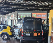 PMPR neutraliza artefato explosivo encontrado no Terminal do Boqueirão em Curitiba