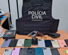 PCPR recupera 11 celulares furtados em balada de Curitiba na última sexta-feira