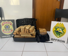 PMPR apreende 604,9 kg de entorpecentes em operação integrada na fronteira