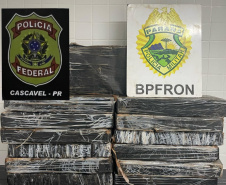 PMPR apreende 604,9 kg de entorpecentes em operação integrada na fronteira