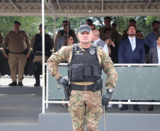Coronel Paulo Renato Aparecido Siloto assume o Comando de Missões Especiais da PMPR