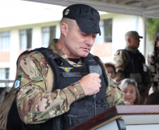 Coronel Paulo Renato Aparecido Siloto assume o Comando de Missões Especiais da PMPR
