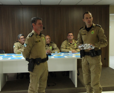 Passagem de comando da Corregedoria-Geral a Polícia Militar