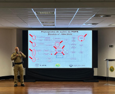 PMPR promove evento sobre a atuação dos policiais no apoio aos oficiais de justiça