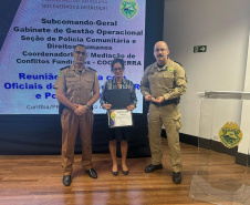 PMPR promove evento sobre a atuação dos policiais no apoio aos oficiais de justiça