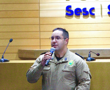 SESP reúne 800 servidores em palestra "De Homem para Homem" sobre o combate à violência contra a mulher