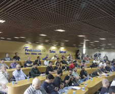 SESP reúne 800 servidores em palestra "De Homem para Homem" sobre o combate à violência contra a mulher