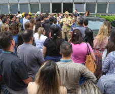 SESP realiza 1º simulado geral de abandono na sede em parceria com o Corpo de Bombeiros