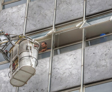 SESP realiza 1º simulado geral de abandono na sede em parceria com o Corpo de Bombeiros