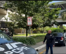 PCPR participa de fiscalização e combate a transporte irregular de passageiros no Aeroporto Afonso Pena