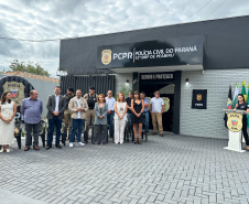 Após reforma, PCPR reinaugura Delegacia de Peabiru