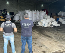 PCPR prende três pessoas e recupera 37 toneladas de fertilizantes em Campo Largo