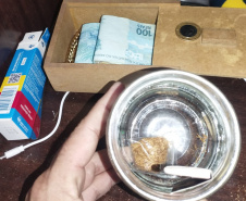 Forças do Estado apreendem 1,1 mil porções de cocaína e desarticulam delivery de drogas 