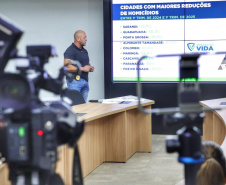 Paraná supera marca histórica de 2024 e volta a reduzir criminalidade no início de 2025