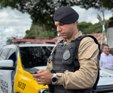Estado inicia testes de conexão via satélite em viaturas da Patrulha Rural da PM